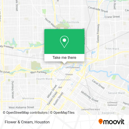 Flower & Cream map