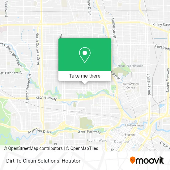 Dirt To Clean Solutions map