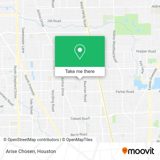 Arise Chosen map