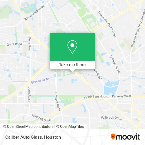 Caliber Auto Glass map