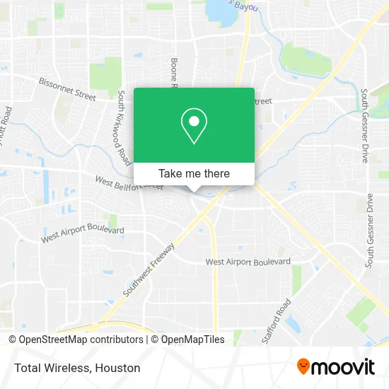 Total Wireless map