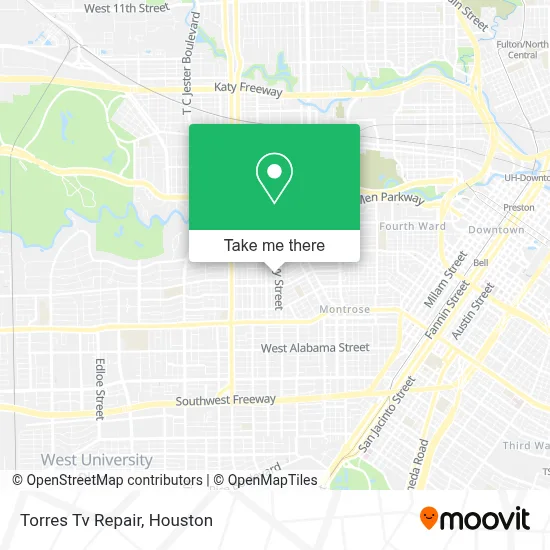 Torres Tv Repair map