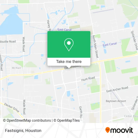 Fastsigns map