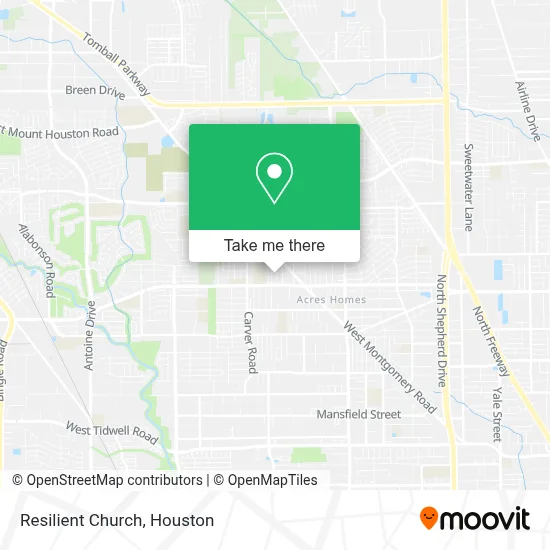 Resilient Church map