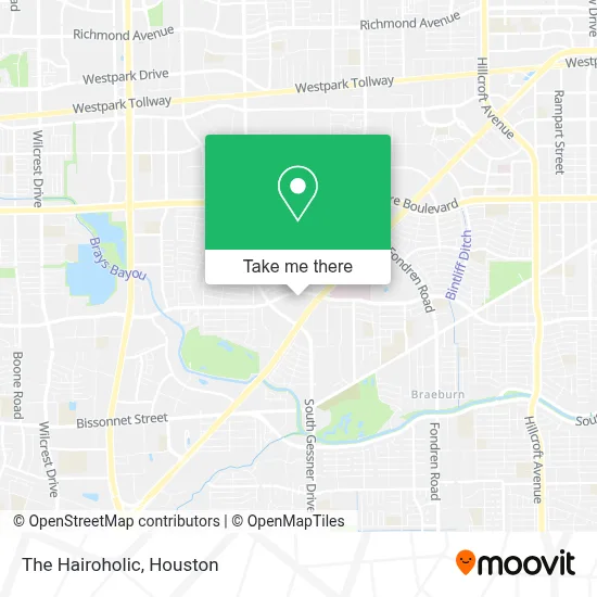 The Hairoholic map