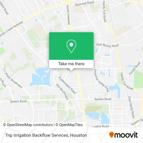 Tnp Irrigation Backflow Services map