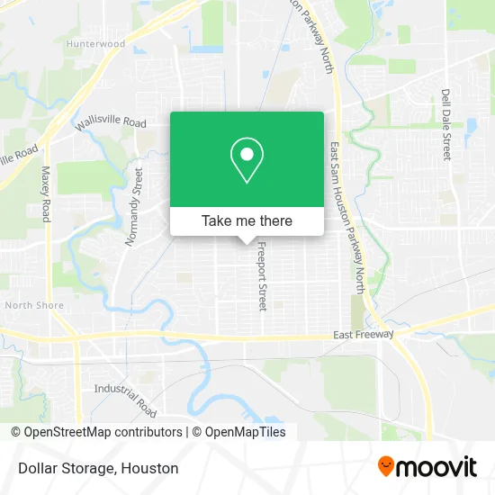Dollar Storage map