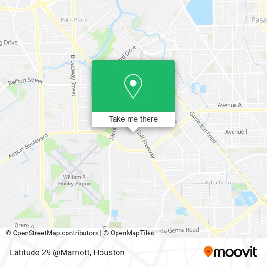 Latitude 29 @Marriott map