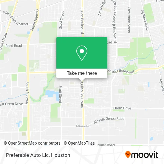 Preferable Auto Llc map