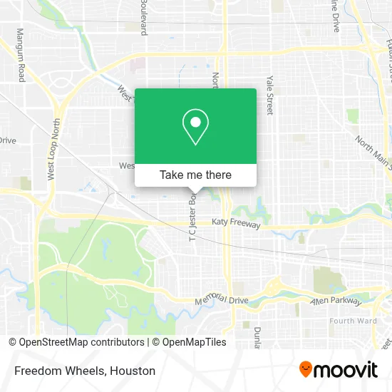 Freedom Wheels map