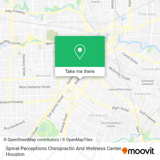 Spinal Perceptions Chiropractic And Wellness Center map