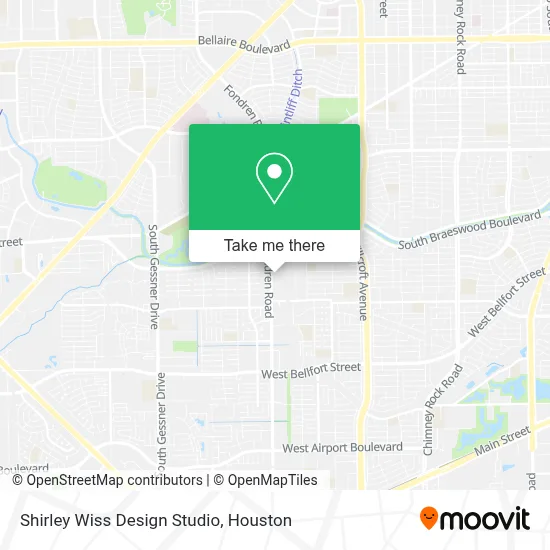 Shirley Wiss Design Studio map