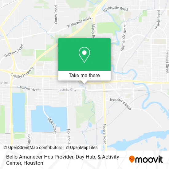Bello Amanecer Hcs Provider, Day Hab, & Activity Center map