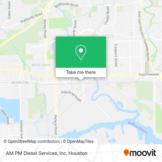 AM PM Diesel Services, Inc map