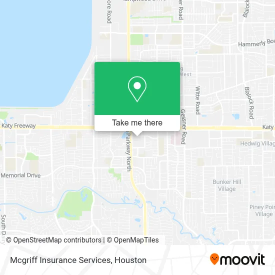 Mcgriff Insurance Services map