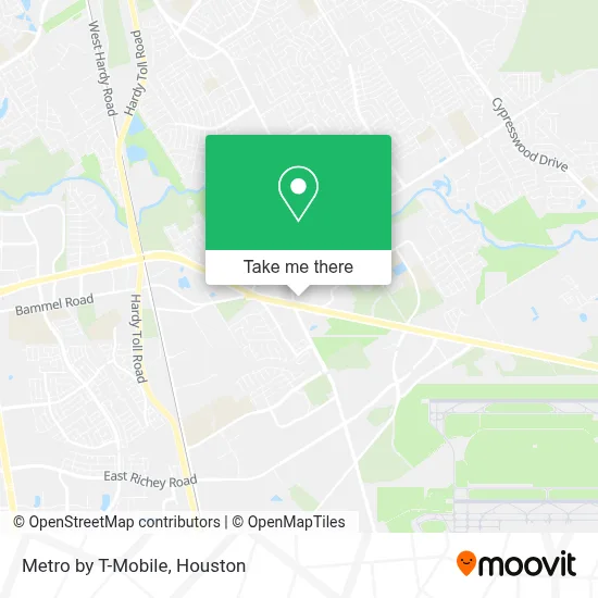 Metro by T-Mobile map