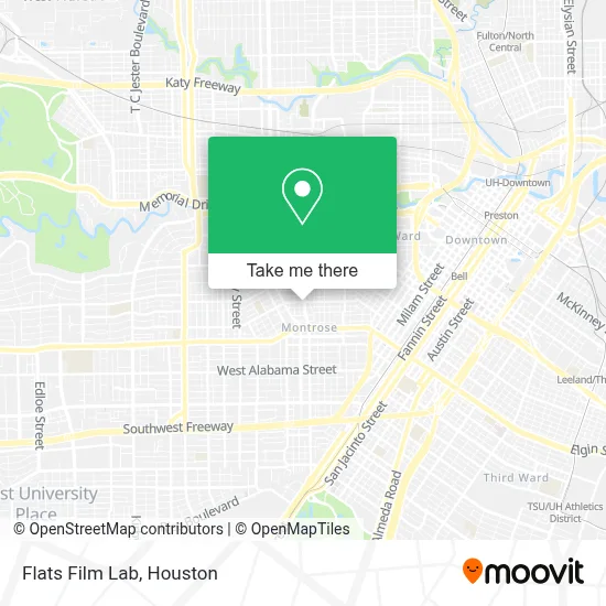 Flats Film Lab map