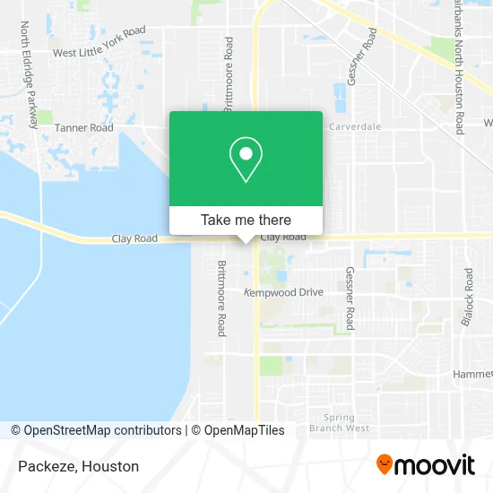 Packeze map