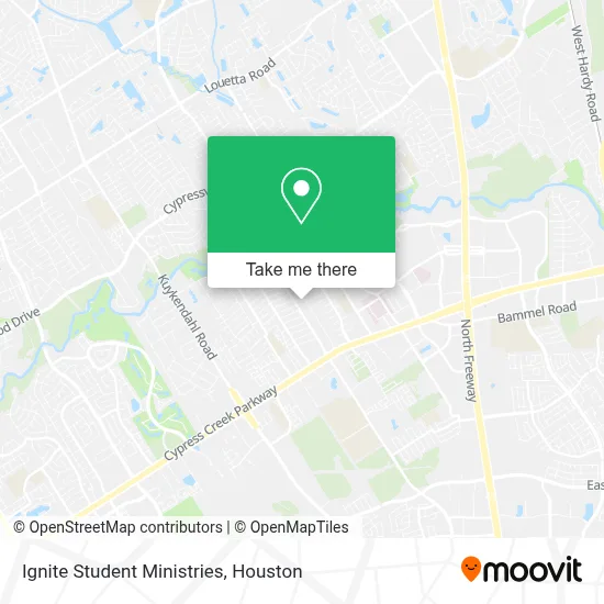 Ignite Student Ministries map