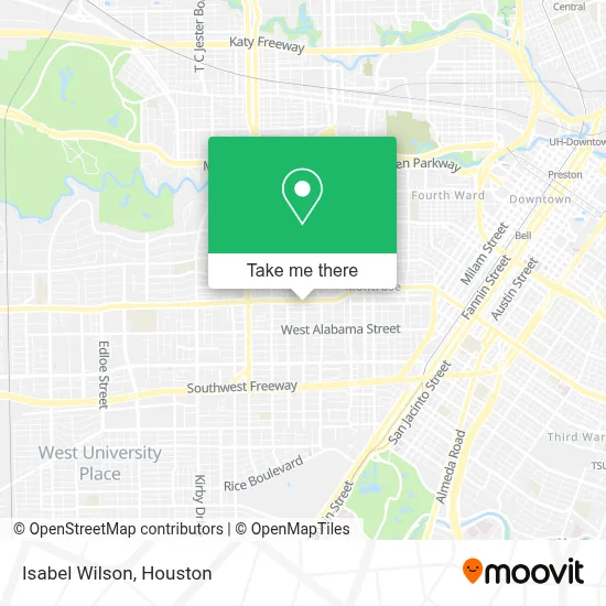 Isabel Wilson map