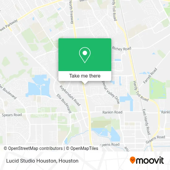 Lucid Studio Houston map