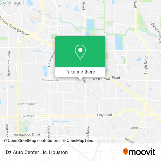 Dz Auto Center Llc map