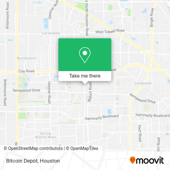 Bitcoin Depot map