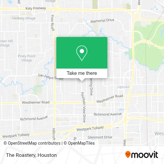 The Roastery map