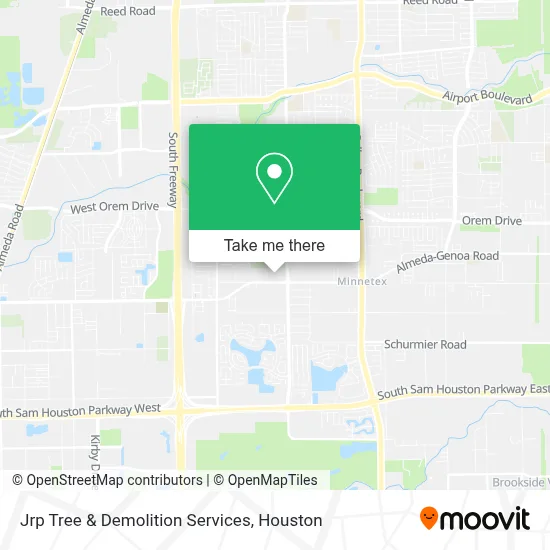 Jrp Tree & Demolition Services map