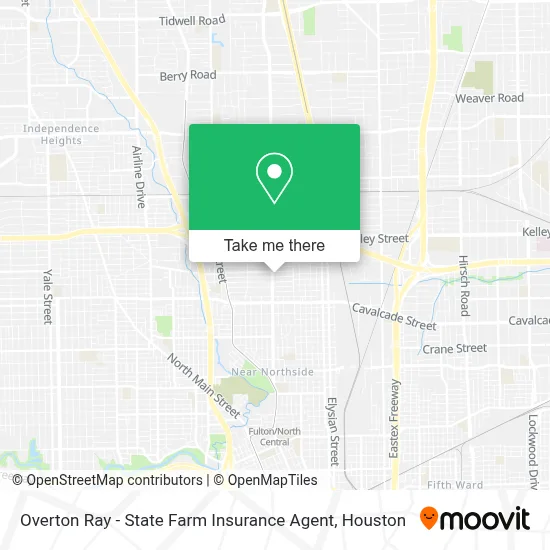 Overton Ray - State Farm Insurance Agent map