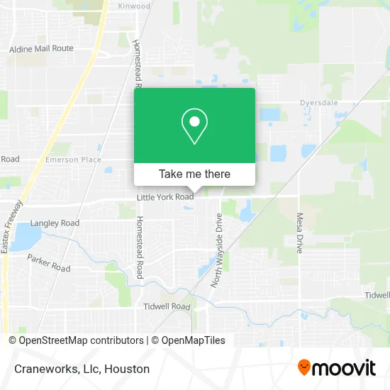Craneworks, Llc map