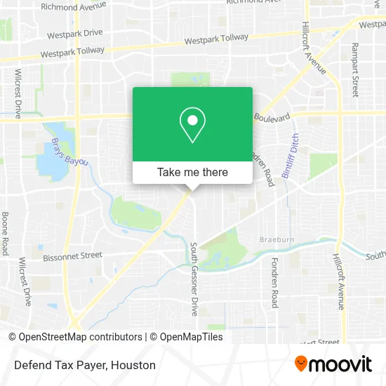 Defend Tax Payer map