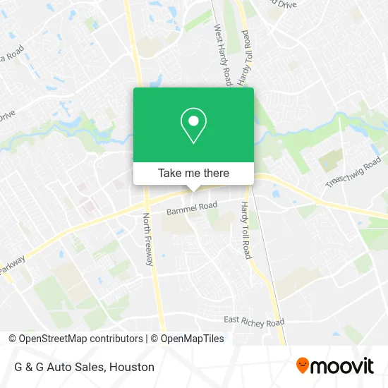 G & G Auto Sales map
