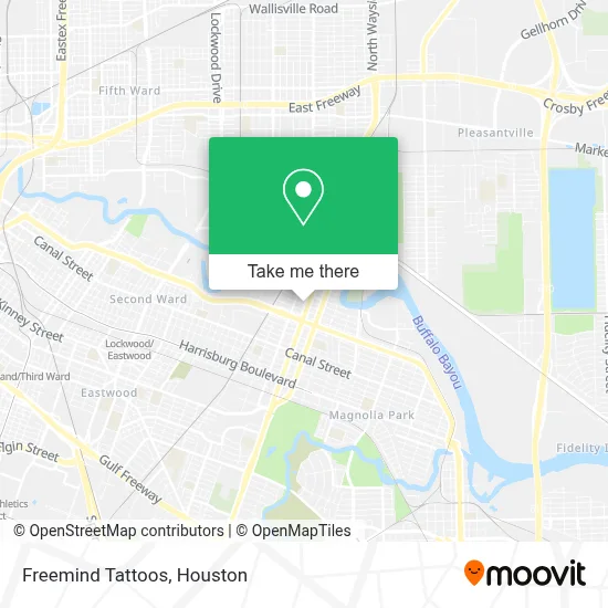 Freemind Tattoos map