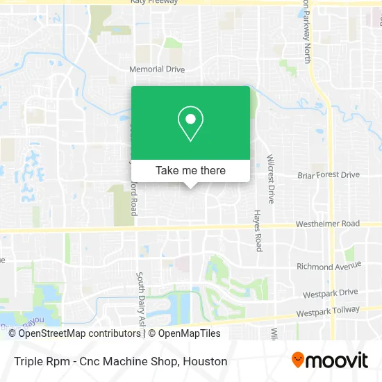Triple Rpm - Cnc Machine Shop map