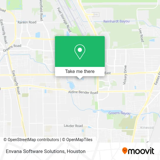 Envana Software Solutions map