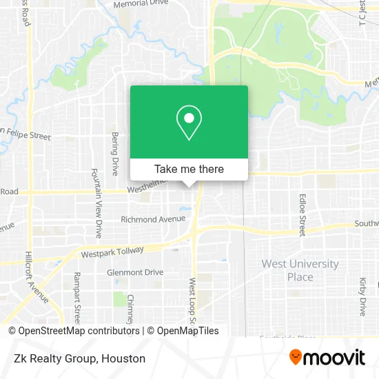 Zk Realty Group map