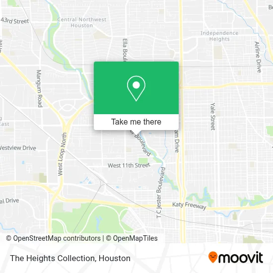 The Heights Collection map