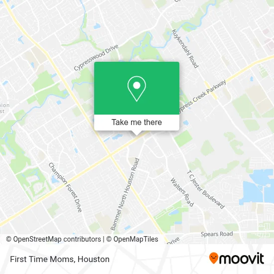 First Time Moms map