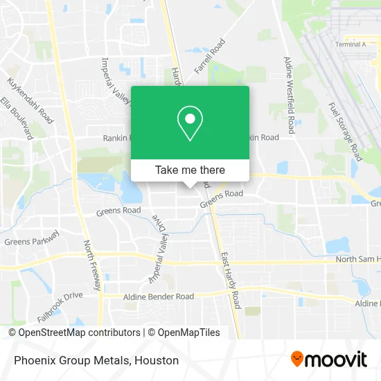 Phoenix Group Metals map