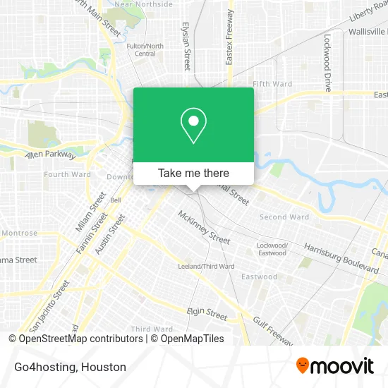 Go4hosting map