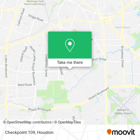 Checkpoint 109 map