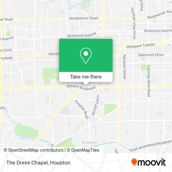 The Dress Chapel map