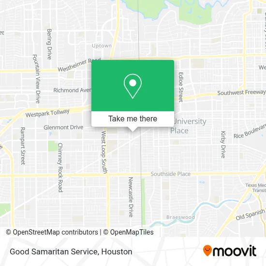 Good Samaritan Service map