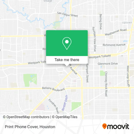 Print Phone Cover map