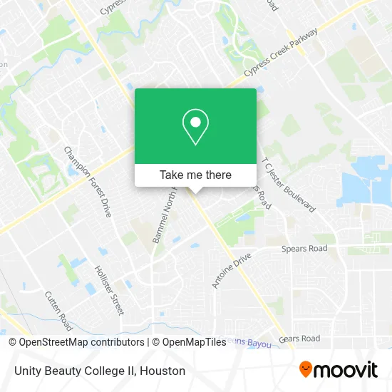 Unity Beauty College II map