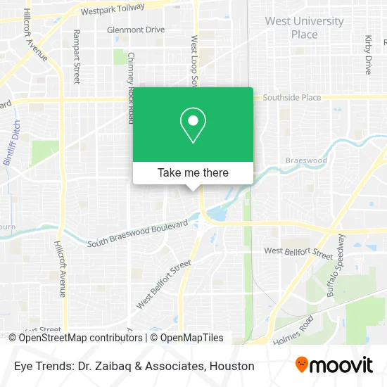 Eye Trends: Dr. Zaibaq & Associates map