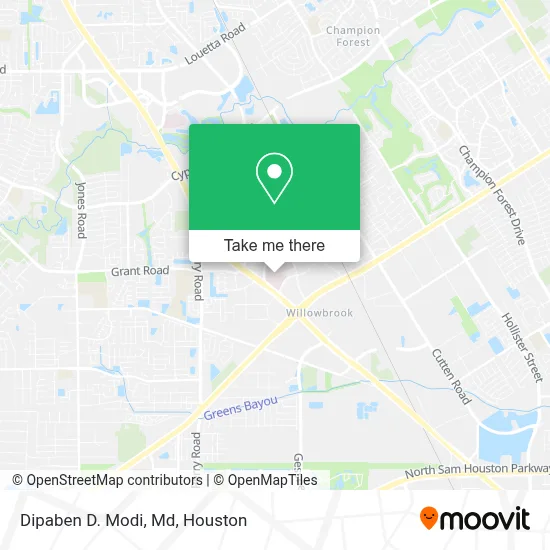 Dipaben D. Modi, Md map