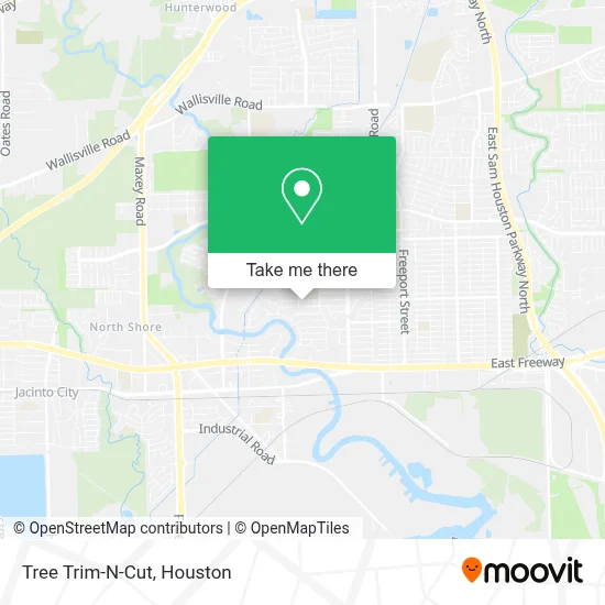 Tree Trim-N-Cut map
