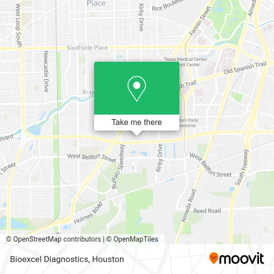 Bioexcel Diagnostics map